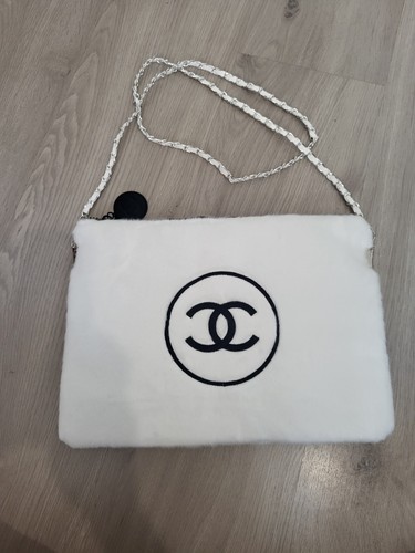 Chanel tasche pelz weiß - pelz,