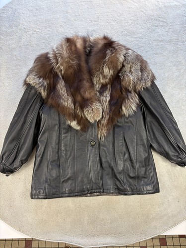 Jacke mantel echtleder schwarz - jacke,